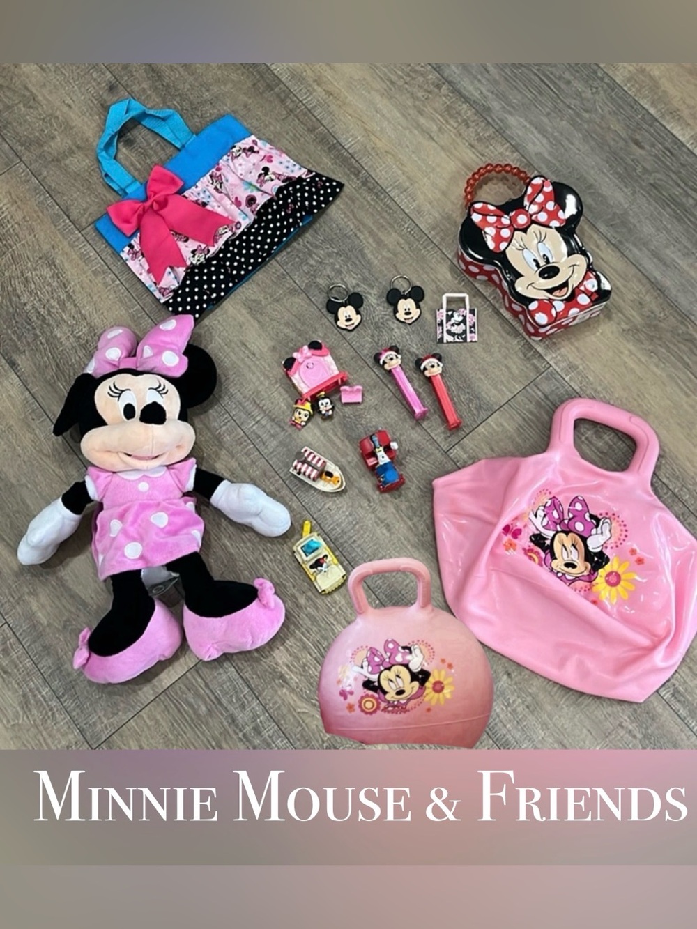 Disney’s Minnie Mouse & Friends Bundle of Toys Ect.. Retired Collectable Toys